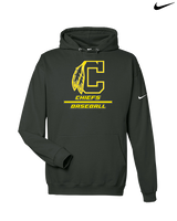 Santa Fe HS Baseball Split - Nike Club Fleece Hoodie