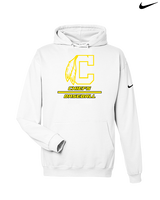 Santa Fe HS Baseball Split - Nike Club Fleece Hoodie