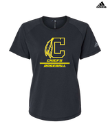 Santa Fe HS Baseball Split - Womens Adidas Performance Shirt