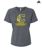 Santa Fe HS Baseball Split - Womens Adidas Performance Shirt