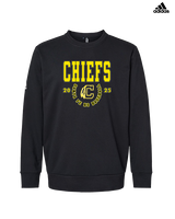 Santa Fe HS Baseball Swoop - Mens Adidas Crewneck
