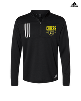 Santa Fe HS Baseball Swoop - Mens Adidas Quarter Zip