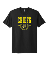 Santa Fe HS Baseball Swoop - Mens Select Cotton T-Shirt