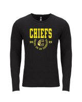 Santa Fe HS Baseball Swoop - Tri-Blend Long Sleeve