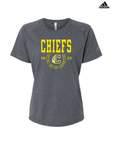 Santa Fe HS Baseball Swoop - Womens Adidas Performance Shirt