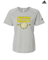 Santa Fe HS Baseball Swoop - Womens Adidas Performance Shirt