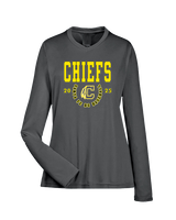 Santa Fe HS Baseball Swoop - Womens Performance Longsleeve