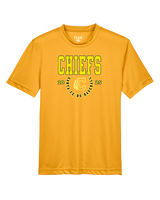 Santa Fe HS Baseball Swoop - Youth Performance Shirt