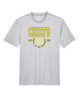 Santa Fe HS Baseball Swoop - Youth Performance Shirt
