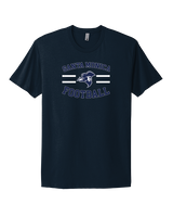 Santa Monica College Football Curve - Mens Select Cotton T-Shirt