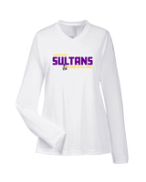 Santana HS Wrestling Bold - Womens Performance Longsleeve