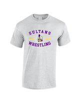 Santana HS Wrestling Curve - Cotton T-Shirt