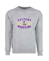 Santana HS Wrestling Curve - Crewneck Sweatshirt