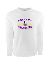 Santana HS Wrestling Curve - Crewneck Sweatshirt