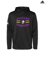 Santana HS Wrestling Curve - Mens Adidas Hoodie