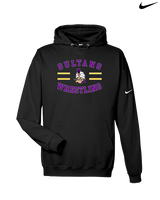 Santana HS Wrestling Curve - Nike Club Fleece Hoodie