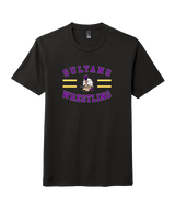 Santana HS Wrestling Curve - Tri-Blend Shirt