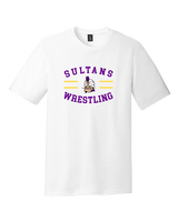 Santana HS Wrestling Curve - Tri-Blend Shirt