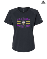 Santana HS Wrestling Curve - Womens Adidas Performance Shirt