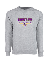 Santana HS Wrestling Design - Crewneck Sweatshirt