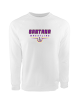 Santana HS Wrestling Design - Crewneck Sweatshirt