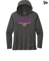 Santana HS Wrestling Design - New Era Tri-Blend Hoodie