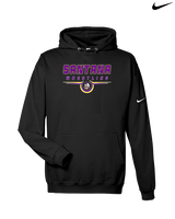 Santana HS Wrestling Design - Nike Club Fleece Hoodie