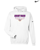 Santana HS Wrestling Design - Nike Club Fleece Hoodie