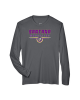Santana HS Wrestling Design - Performance Longsleeve