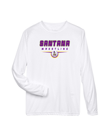 Santana HS Wrestling Design - Performance Longsleeve