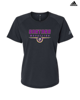Santana HS Wrestling Design - Womens Adidas Performance Shirt