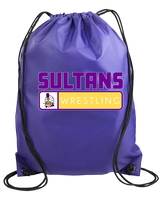 Santana HS Wrestling Pennant - Drawstring Bag