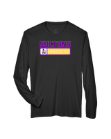 Santana HS Wrestling Pennant - Performance Longsleeve