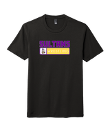 Santana HS Wrestling Pennant - Tri-Blend Shirt