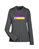 Santana HS Wrestling Pennant - Womens Performance Longsleeve