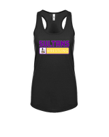 Santana HS Wrestling Pennant - Womens Tank Top