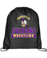 Santana HS Wrestling Property - Drawstring Bag