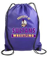 Santana HS Wrestling Property - Drawstring Bag