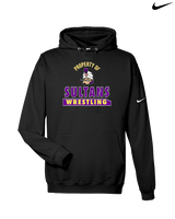 Santana HS Wrestling Property - Nike Club Fleece Hoodie