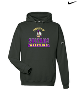 Santana HS Wrestling Property - Nike Club Fleece Hoodie
