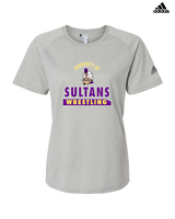 Santana HS Wrestling Property - Womens Adidas Performance Shirt