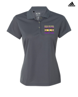 Santana HS Wrestling Stamp - Adidas Womens Polo
