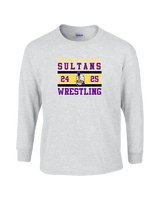 Santana HS Wrestling Stamp - Cotton Longsleeve