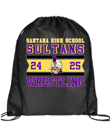 Santana HS Wrestling Stamp - Drawstring Bag