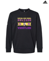 Santana HS Wrestling Stamp - Mens Adidas Crewneck