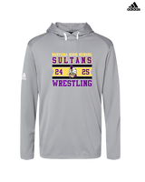 Santana HS Wrestling Stamp - Mens Adidas Hoodie