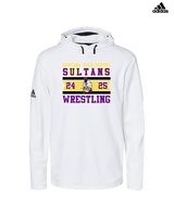 Santana HS Wrestling Stamp - Mens Adidas Hoodie