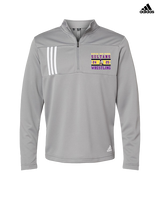 Santana HS Wrestling Stamp - Mens Adidas Quarter Zip