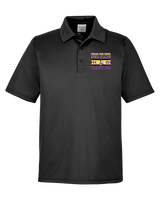 Santana HS Wrestling Stamp - Mens Polo