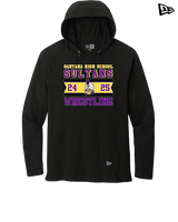 Santana HS Wrestling Stamp - New Era Tri-Blend Hoodie